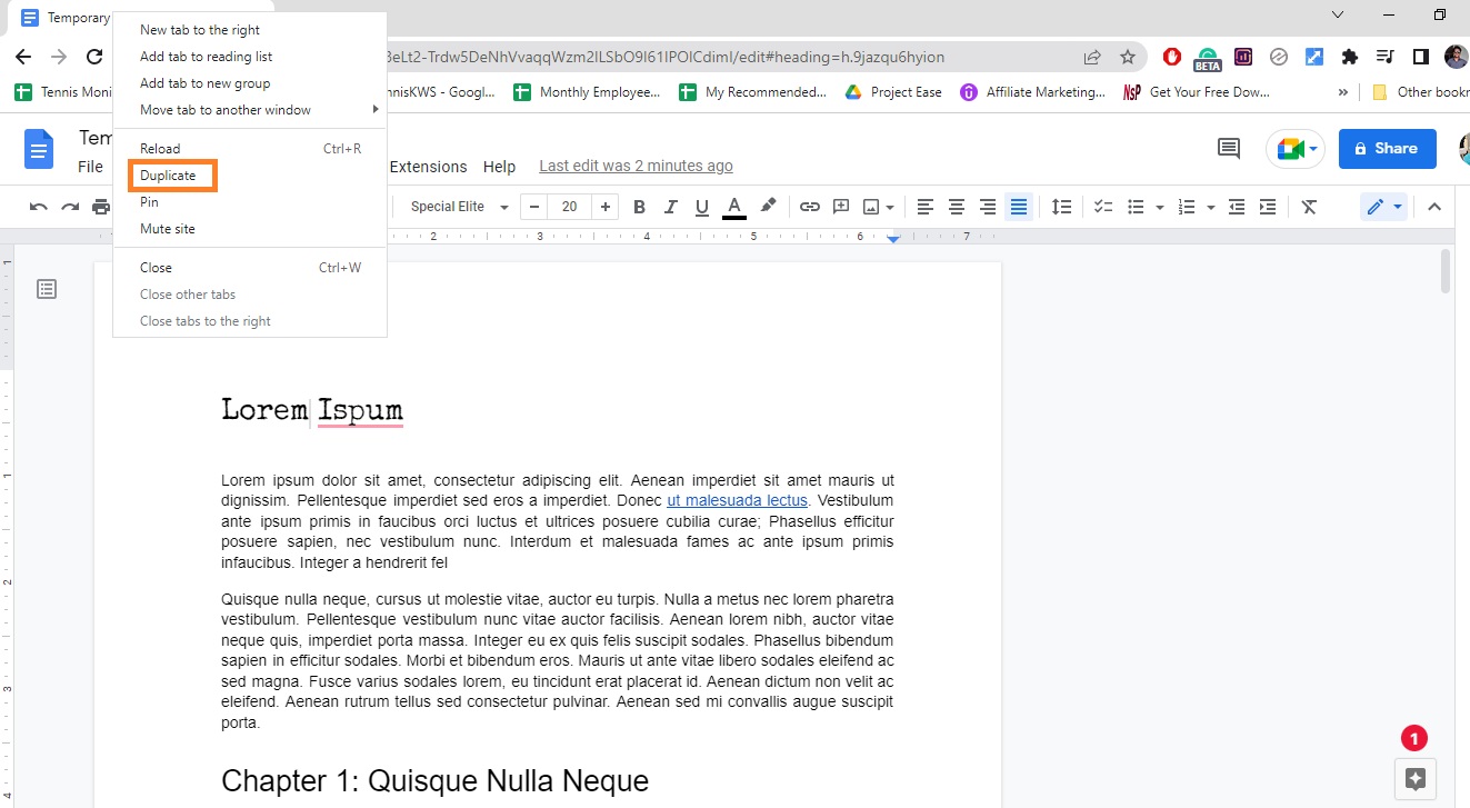 How To View Two Pages Side By Side In Google Docs PresentationSkills me