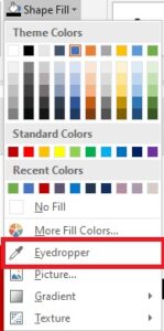 How To Use Eyedropper In Powerpoint - PresentationSkills.me